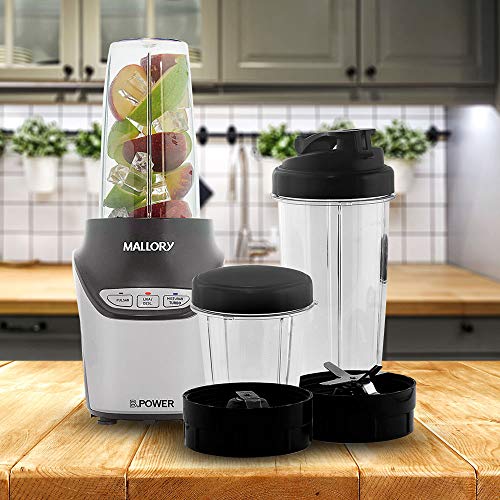 Super Liquidificador e Processador Mallory B. Power 1000W Preto - 127V