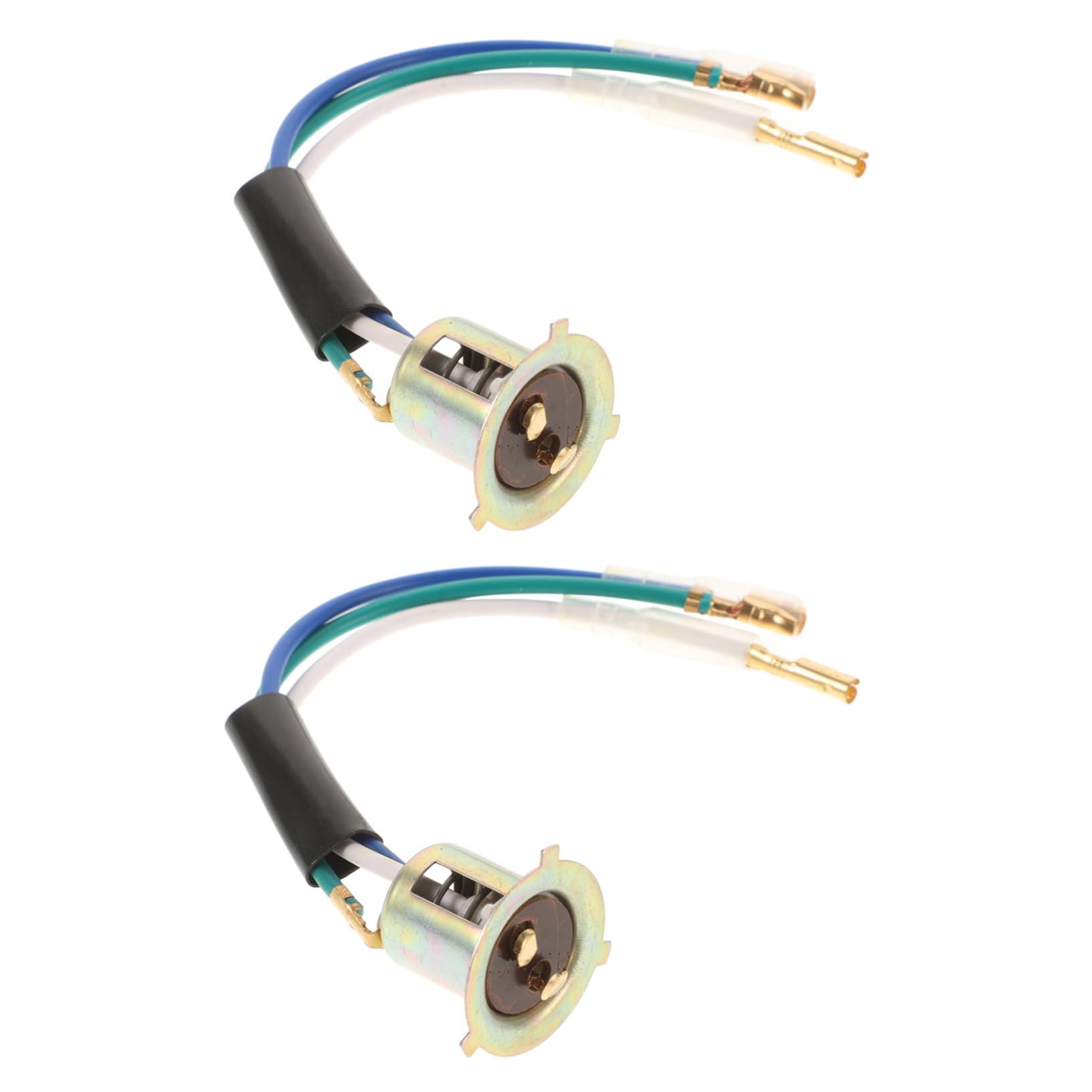 Parliky 2pcs Motorcycle Turn Signal Socket Light Socket Lamp Adapter for Electric Scooters