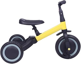 TOYANDONA 1Pc 3 Em 1 Carro De Equilíbrio Bicicleta Infantil Triciclo Infantil Bicicleta De Equilíbrio De Bebê Triciclo De Equilíbrio Crianças Equitação Brinquedo Triplo Aço Carbono