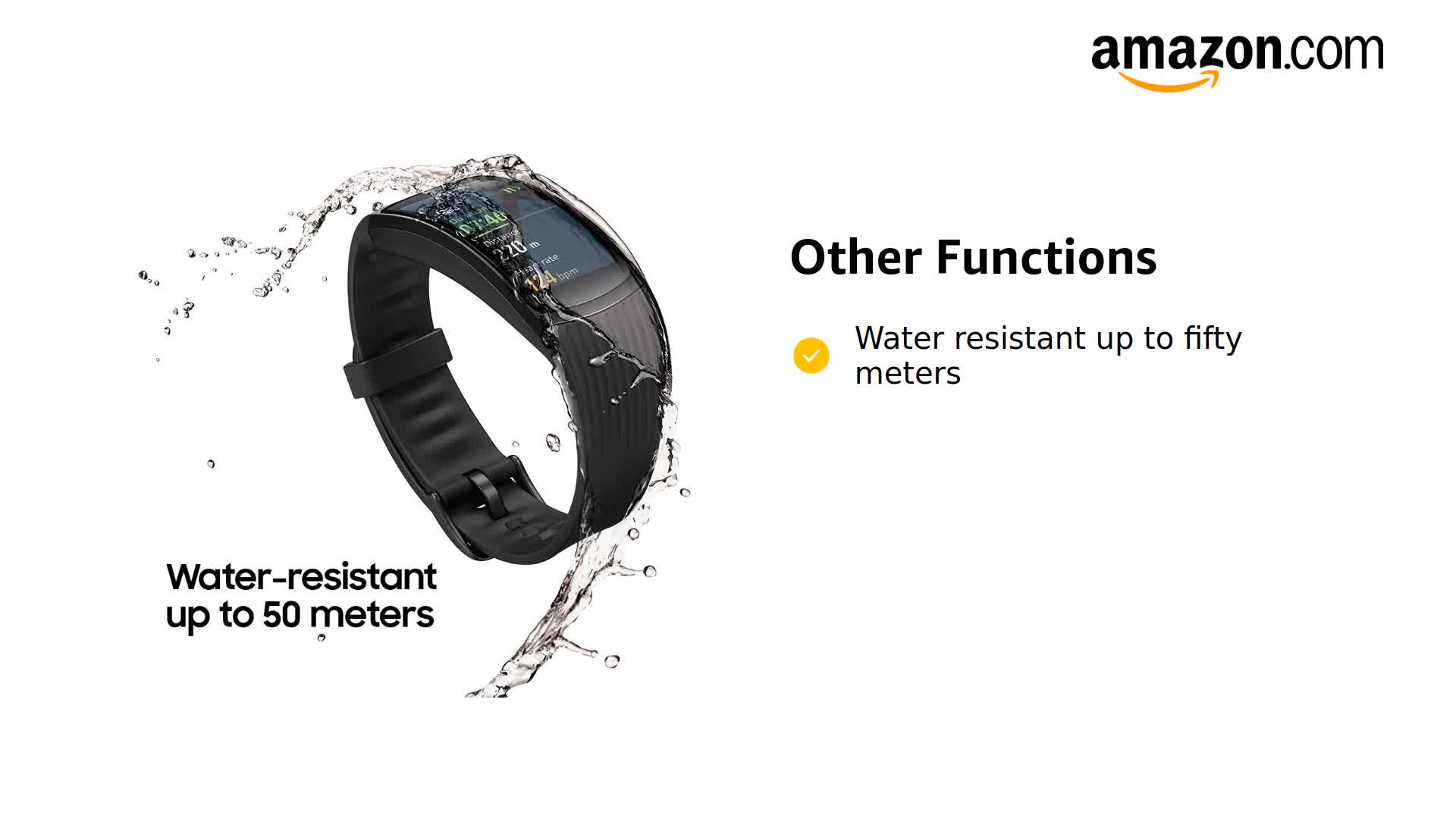 Amazon.com: Samsung Gear Fit2 Pro Fitness Smartwatch (Large