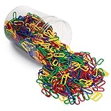 Learning Resources LER0257 N' Learn Links – Kettenglieder in 4 Farben (Set mit 500 Stück)