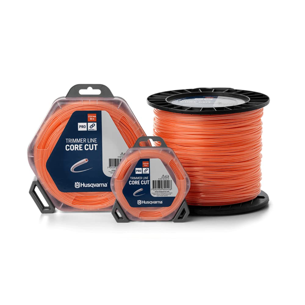 Husqvarna 597669240 – String for Trimmer 3.3 mm, 120 m, Translucent Orange