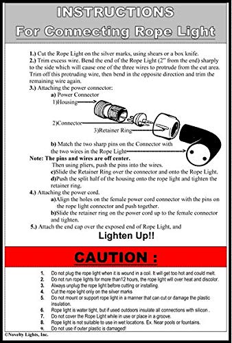 Dalugo Distribuidor De Cadena De Luz, IP65 Resistente Al Agua, 2 Pines, Cable De Extensión Para Exteriores, Luces Navideñas, Luces De Cortina, Luces De Red, Luces De Globo G40