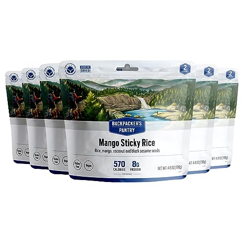 Backpacker's Pantry Mango Sticky Rice (6 Count)