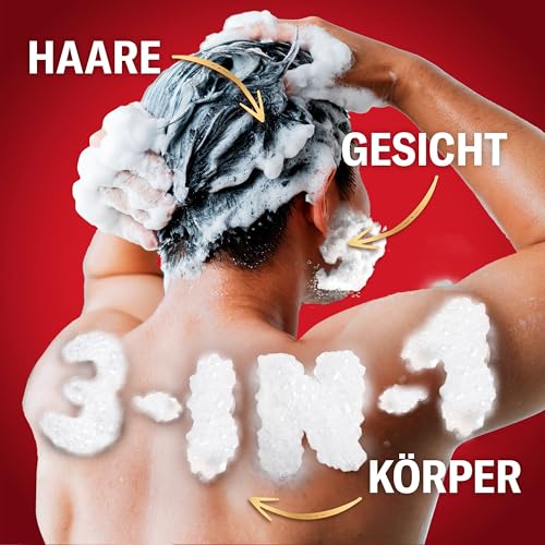 2. Bild von Old Spice Whitewater 3-in-1 Duschgel für Haar, Gesicht und Körper 1000 ml, langanhaltende Frische, Duft von Parfumqualität, Tiefenreinigung