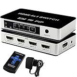 ✅ 【Breite Kompatibilität】 Kompatibel mit Computer, Xbox360 / Xbox One, Huawei Box, PS3 / PS4 / PS5, IPTV / STB, Amazon Fire TV, Laptop, Apple TV, ROKU, VDC / DVD-Player, Blue-Ray-Player Chromecast, LG G6 und alle anderen HDMI-Geräte.