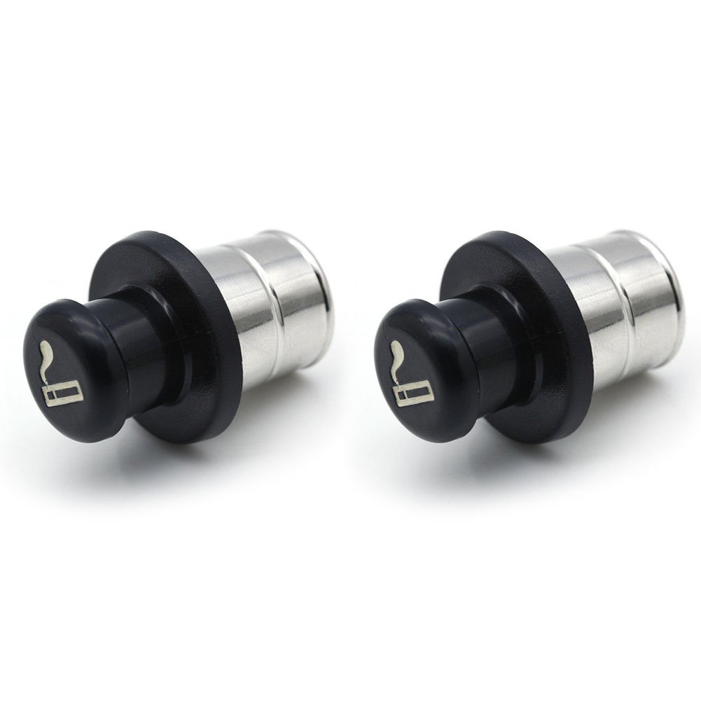 KicodeRosepoem Car Lighter Shaped Metal Secret Safe Stash Diversion Box Pill Container 2 Pack