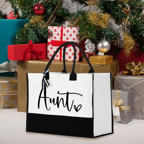 Aunt-Gifts-Aunt-Mothers-Day-Birthday-Gifts-Aunt-Gift-for-Christmas-Grateful-Appreciation-Thank-You-Gifts-for-Aunt-Aunt-Tote-for-Hospital-Shopping-Beach-Travel-Vacation Aunt Gifts Aunt Mothers Day Birthday Gifts Aunt Gift for Christmas Grateful Appreciation Thank You Gifts for Aunt Aunt Tote for Hospital Shopping Beach Travel Vacation