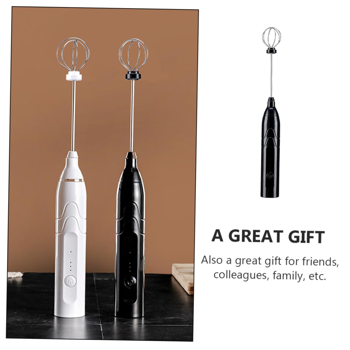 ABOOFAN Charging Electric Egg Whisk Mixer Portable Frother for Kitchen Use Ergonomic Operation for Eggs and Mixing and Design