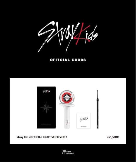 アイボリー×レッド スキズ ペンライト 2 Stray Kids LIGHT STICK VER.2