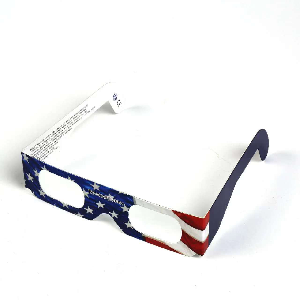 Bookishbunny 12 Pairs Solar Eclipse Viewers Paper Glasses Sun Viewing ISO Certified