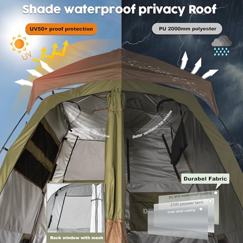Porayhut Deluxe 2-Room Tent