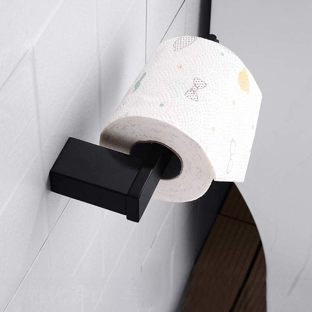 Portarrollos de Papel higiénico Adhesivo de Estilo Vintage, portarrollos de Papel higiénico Autoadhesivo para baño, Cocina, Pegar en la Pared, Acero Inoxidable