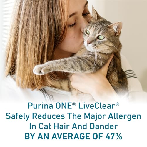 Image of Purina ONE LiveClear Allergen-Reducing Dry Cat Food, 14 lb. Bag