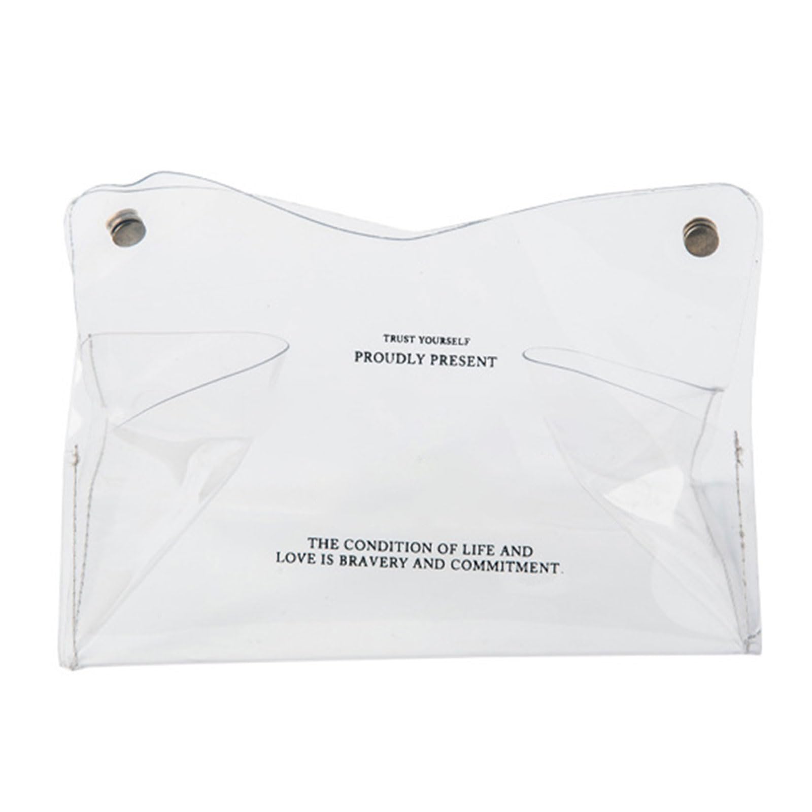And Simple Tissue Storage Box Container Portable Home Accessory for Maintaining Spaces Saving and Work Area Waterproof Tissue Container