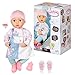 Produktbild Baby Annabell Mia, Puppe mit weichem Stoffkörper, Schlafaugen und Accessoires, 43 cm groß, 705940 Zapf Creation