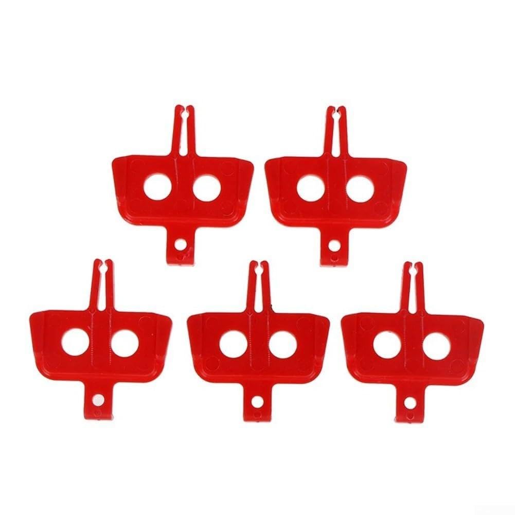 Bicycle Hydraulic Disc Brake Pad Spacers, Plastic Insert Tool For Wheel Removal And Brake Maintenance, Easy Assembly Spacer To Protect Pads During Repair(5PCS)