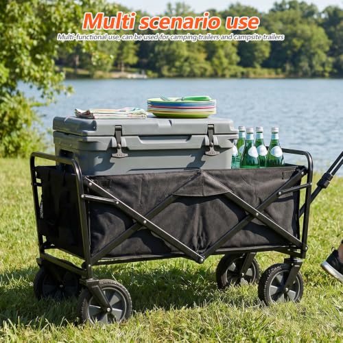 Bolsa de tela para carrito de camping Sosoport: solución anti-rotura para transportar carga pesada 4