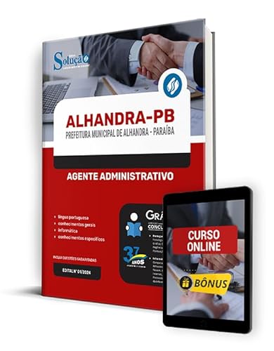 Apostila Prefeitura de Alhandra - PB - Agente Administrativo