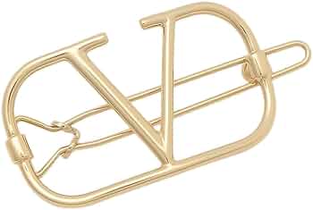 Amazon.co.jp: [ヴァレンティノ]ヘアアクセサリー Vロゴ ヘアクリップ