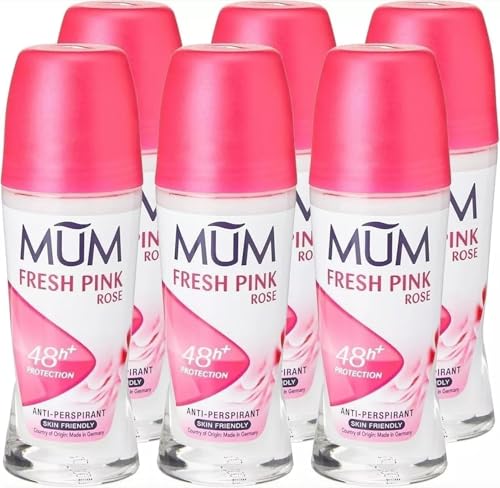 MUM Fresh Pink, Desodorante - 6 Unidades