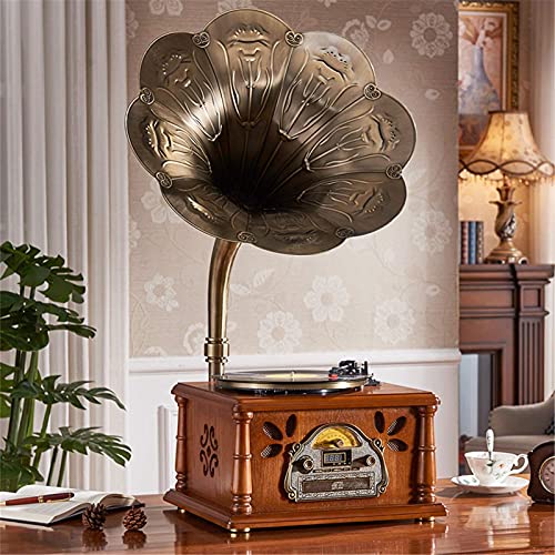 Tourne-Disque Rétro, Hi-FI&Home Vintage Rétro Classique Gramophone Phonographe Forme Haut-Parleur Stéréo Système de Son… - Les Beatles, Paul McCartney, John Lennon, RIngo Starr, George Harrison Tourne-Disque Rétro, Hi-FI&Home Vintage Rétro Classique Gramophone Phonographe Forme Haut-Parleur Stéréo Système de Son… – Image 8