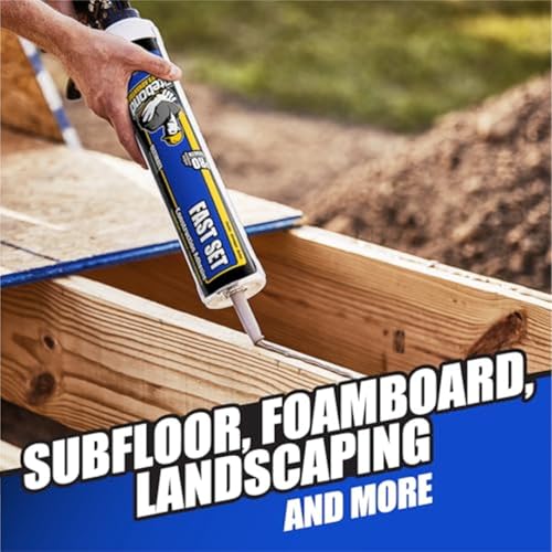 Image of Titebond Fast Set Polyurethane Construction Adhesive 10oz