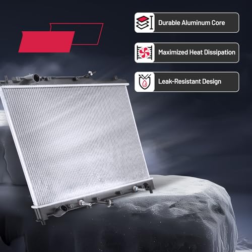Image of BDFHYK 2986 Aluminum Radiator for Mazda CX-9 2007-2015