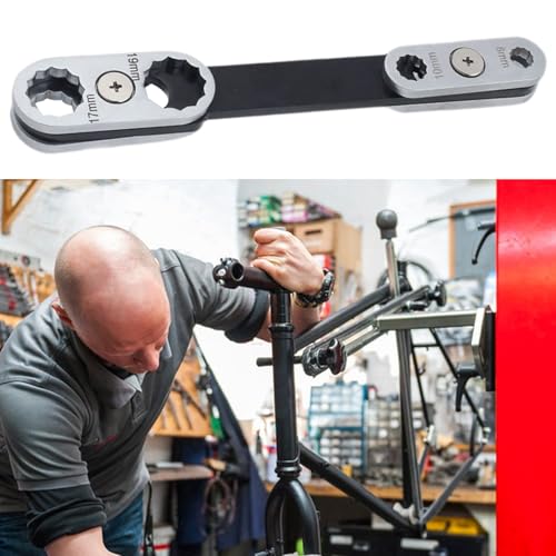 Clé à molette 8 en 1 rotative à 360 degrés pour serrage multidirectionnel - 4