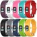 QGHXO Band for Garmin Vivofit 4, Soft Silicone Replacement Watch Band Strap for Garmin Vivofit 4 Activity Tracker, Small, Large, Ten Colors