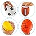 Liberty Imports 4 Pack: Large Foam Balls for Kids Sports Toys, Big Soft & Quiet Balls for Indoor & Outdoor Play, Great for Toddlers & Little Hands (Football, Basketball, Soccer, Baseball)