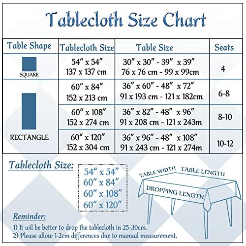 Jubilantex Square Buffalo Plaid Table Cloth Tablecloth With Tassel Beige And White Rustic Linen Textured Farmhouse Table Cover For Kitchen Restaurant Dining Table Top 54 X 54 Inch #TOP5