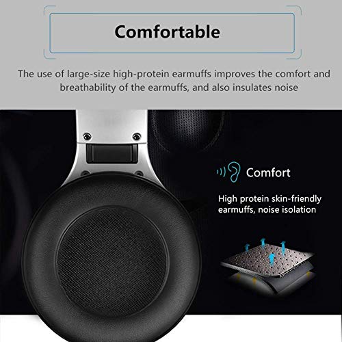 XYLXJ Casque audio haut de gamme, Hi-Fi stéréo avec basses profondes, pliable et léger, modes filaires et sans fil… - Les Beatles, Paul McCartney, John Lennon, RIngo Starr, George Harrison XYLXJ Casque audio haut de gamme, Hi-Fi stéréo avec basses profondes, pliable et léger, modes filaires et sans fil… – Image 4
