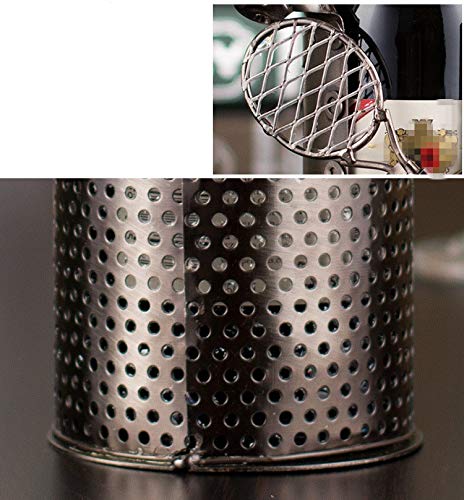 Sculptures Statues Decor Wine Tennis Player Wine Rack Antique Rack Ornaments Crafts Ornaments Furnishings #TOP3