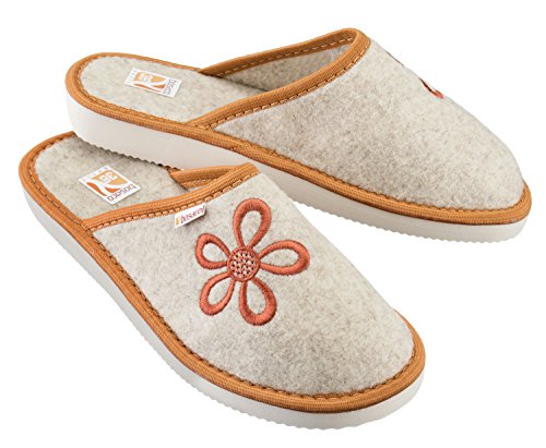 Bosaco Feutre Femme Chausson Pantoufle Chaussons Pantoufles Femmes Hiver Chaudes Cover