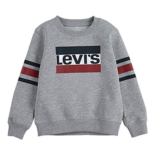 Image of Levi's Boys Polycotton Crew Neck Sweatshirt