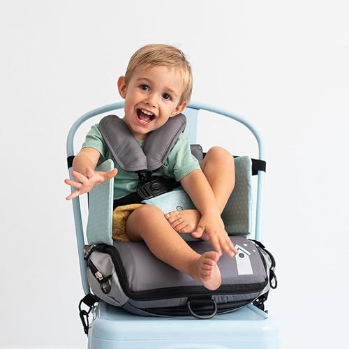 Miniatura 6 de Olmitos - Trona Portatil Bebé 3 En 1: Asiento, Mochila Y Bandolera -Universal, Correas Ajustables - Montaje Rápido - Bolsillos Prácticos - Compacto Para Viajes - Universal Stars