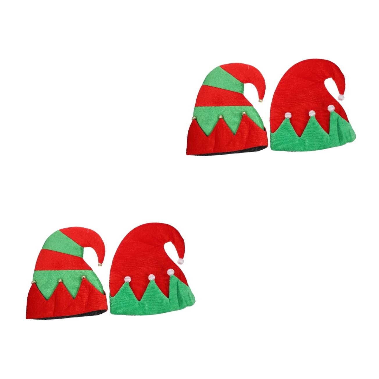 COLLBATH 4pezzi Decorativi Per Natalizio Per Adulti e Accessori Per Cosplay e Decorazioni Festive