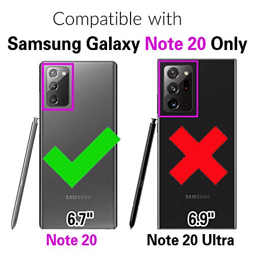 Asuwish Phone Case for Samsung Galaxy Note 20 Glaxay Note20 5G Zipper Wallet Detachable Cover with Tempered Glass Screen Protector and Flip Card Holder Cell Gaxaly Notes 20s Twenty Not S20 Women Blue