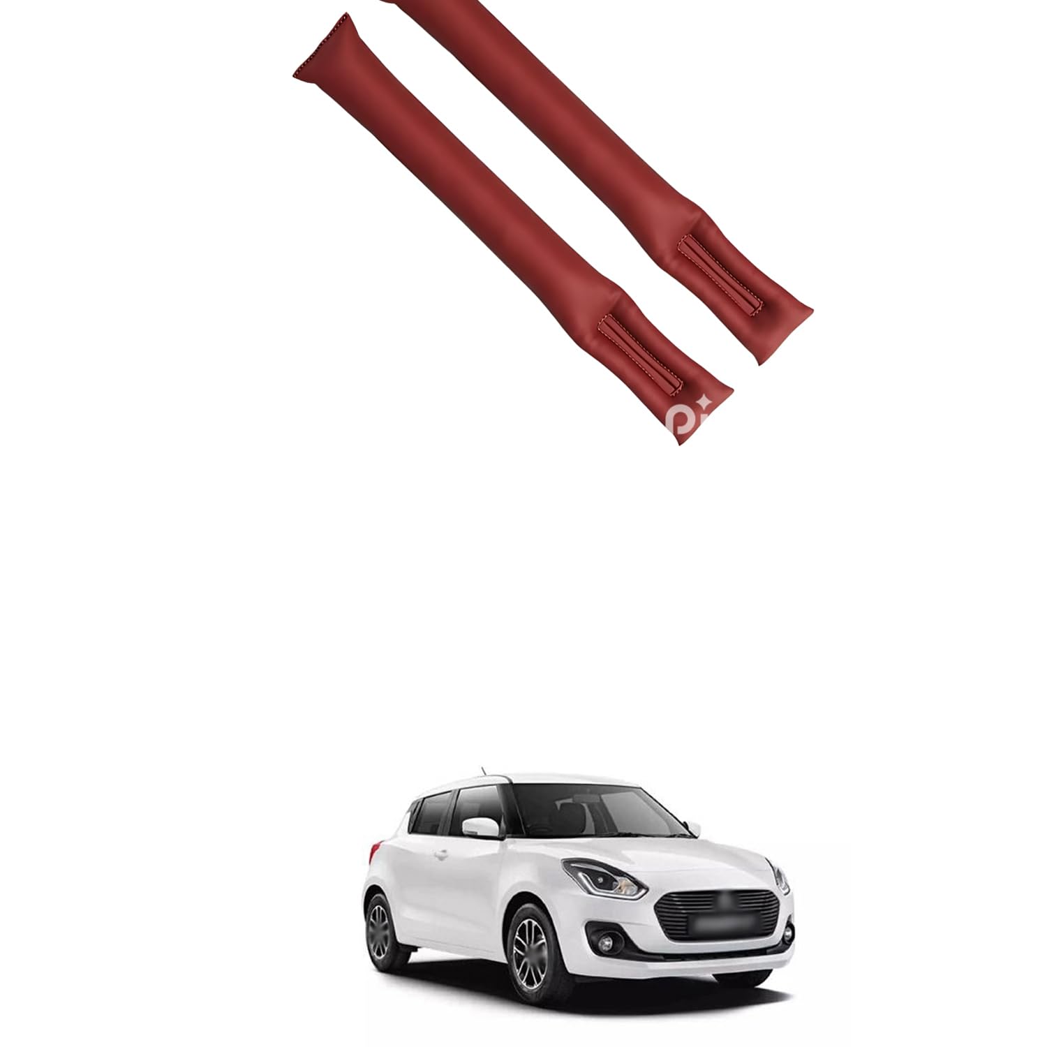 LOVMOTO Universal Car Gap Filler Organiser Car Seat Gap Filler, Car Seat Gap Organiser, PU Leather Car Accessories, Car Seat Console Side Pockets for Storage Comfortable With Sw-ift Old-image-47