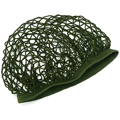 Keenso Helmet Helmet AccessoryHelmet Cover,Helmet Accessoryfor M1 M35 M88 HelmetHelmet Camouflage NetNylon Helmet NetHelmet Cover NetHelmets