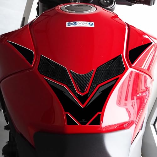 Resin Bike Adhesivos de Moto Compatibles con Honda CB 1000 Hornet 2025. Protection de Tanque de Choques y Arañazos de Moto. Pegatinas 3D Resinadas Made in Italy