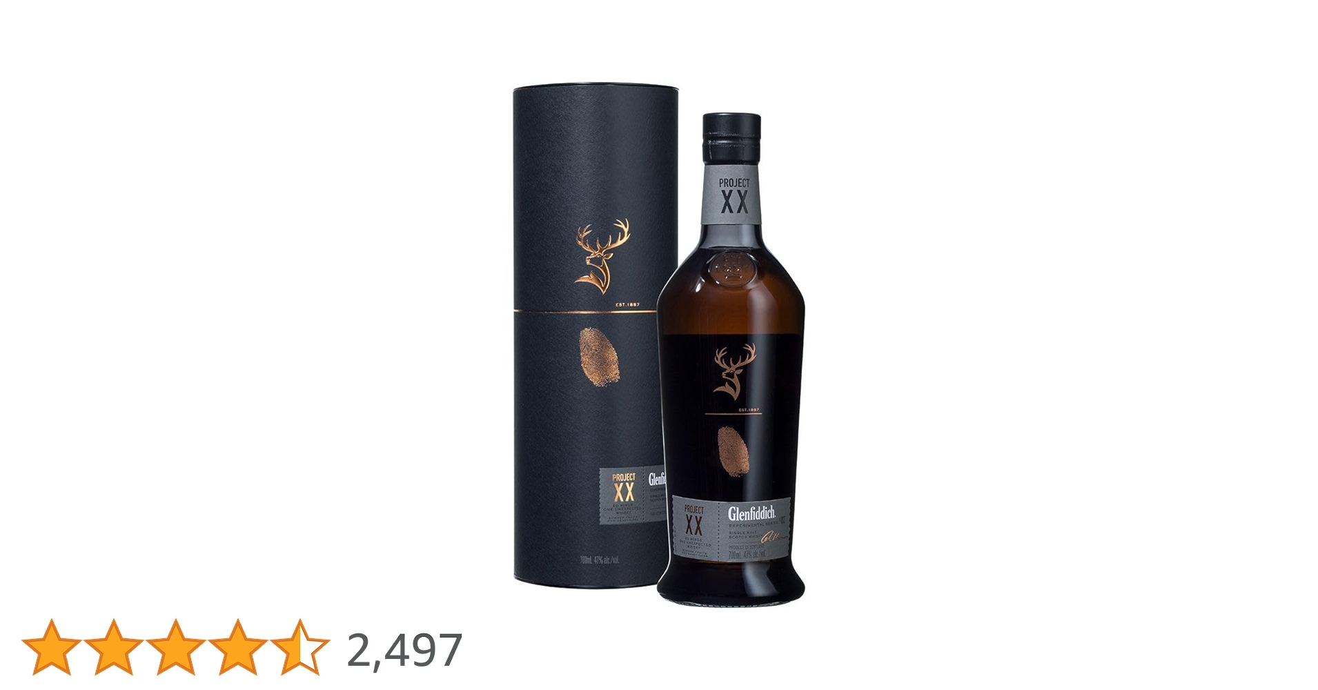 グレンフィディック　2種 700ml ウイスキー Amazon.co.jp: グレンフィディック プロジェクトXX (20 ダブル