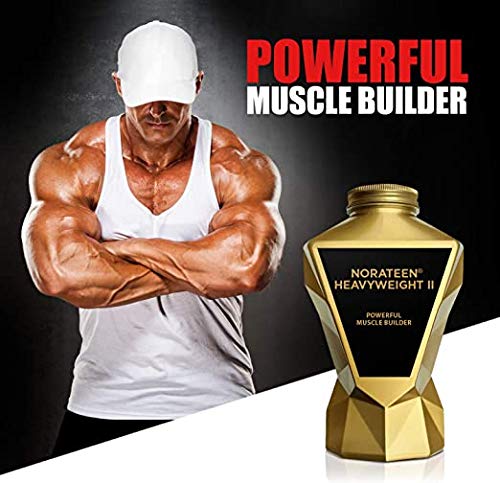 LA Muscle Norateen Heavyweight II (180 Tablets - 2 Pack) Natural Muscle Builder and Testosterone Supplement, Promotes Muscle Growth, Suitable for Vegans, GM Free - Image 6