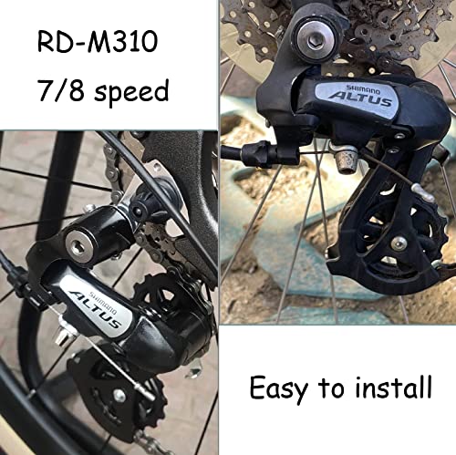 Thalous Bicycle Rear Derailleur 7/8 Speed Tourney Rd-Tx800 Altus Rd-M310 For Mtb Bike Direct Mount #TOP4