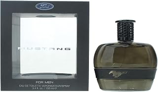 MUSTANG Ford Eau de Toilette for Men, 3.4 fl. oz., Black