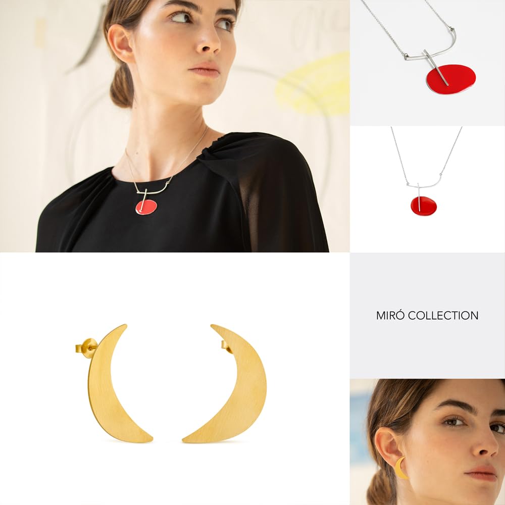 BRACCIALE DORATO MIRÓ JEWELRY | Progettato da Joidart | Collezione Mirò | Metallo placcato oro 24K