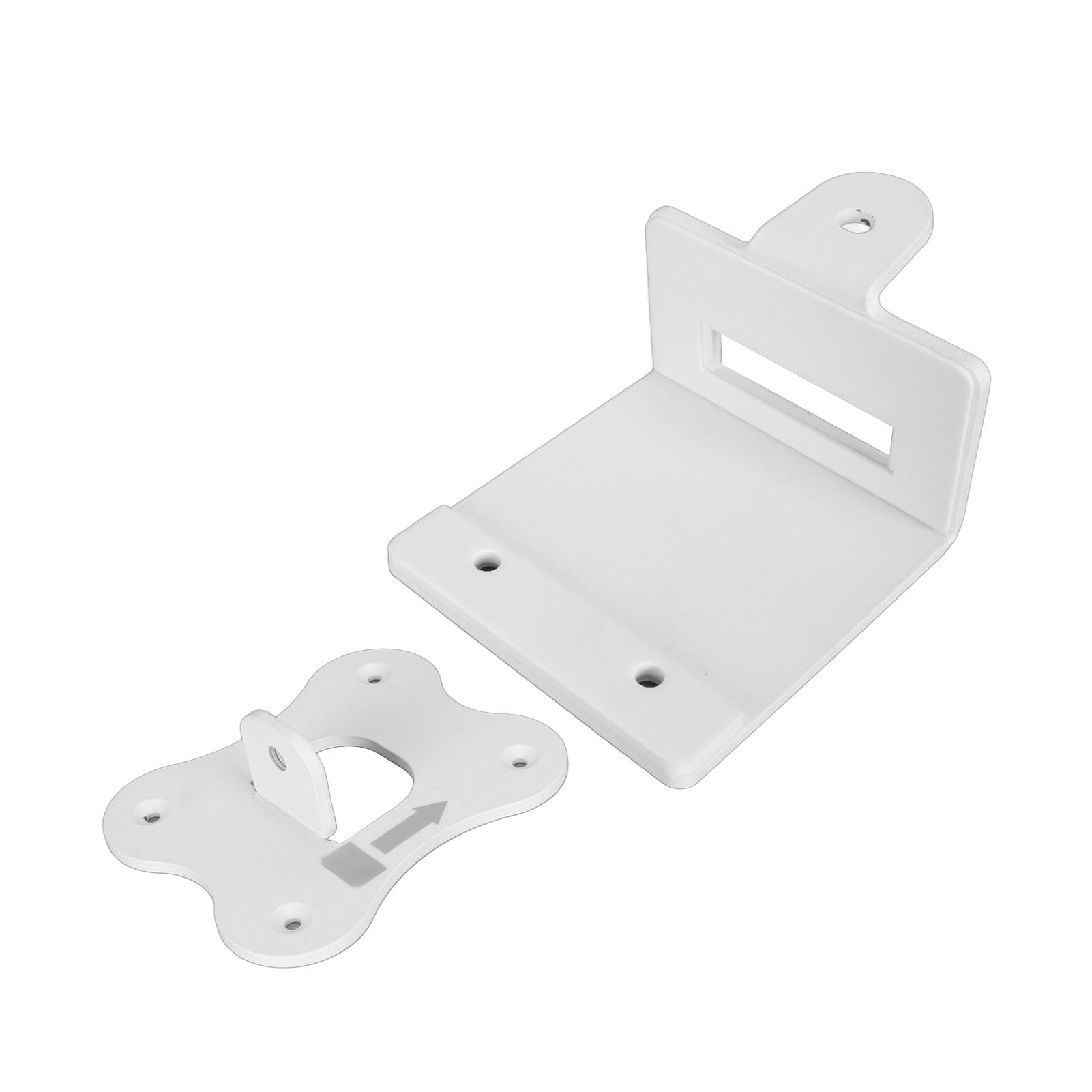 Soporte de Montaje en Pared para Altavoz Inalámbrico, Duradero, Antidesgaste, Ahorro de Espacio para Era 300, Metal, 2 uds. (White)