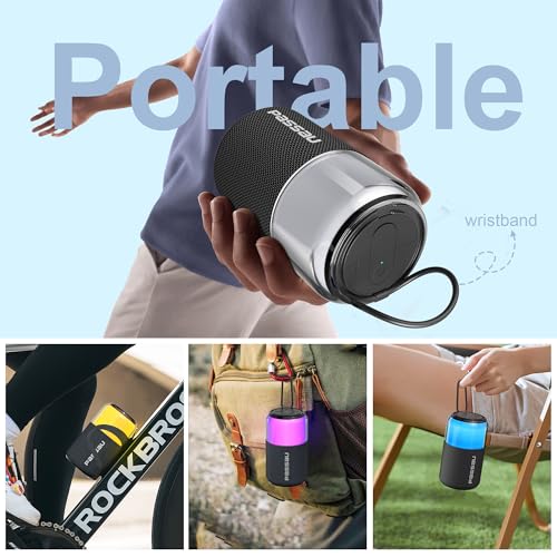 Altavoz Bluetooth Passau con luces LED - 50% de descuento, ahora $17.99