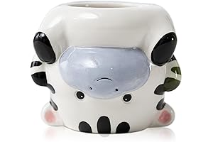 Upside Down DIY Animal Planter - Cow